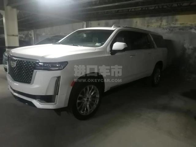 墨版2022款 凯迪拉克凯雷德 6.2l esv加长 四驱 premium luxury